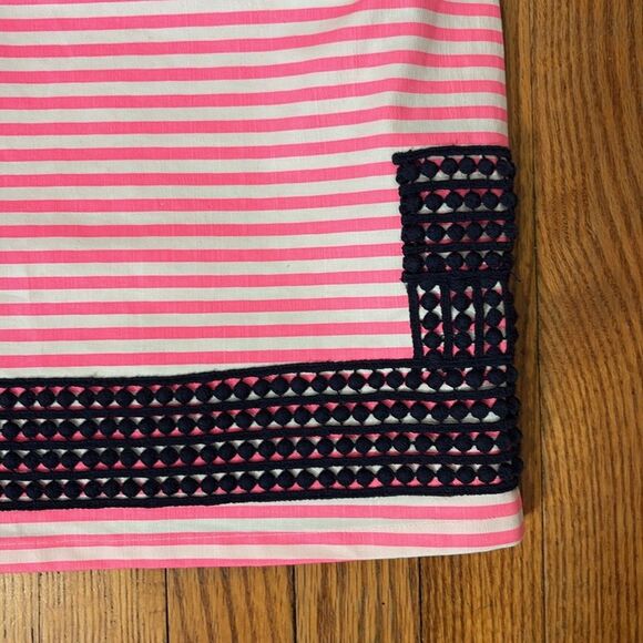 STS Sail to Sable Cotton Shift Dress in Pink and white Stripes size XS - Picture 6 of 9
